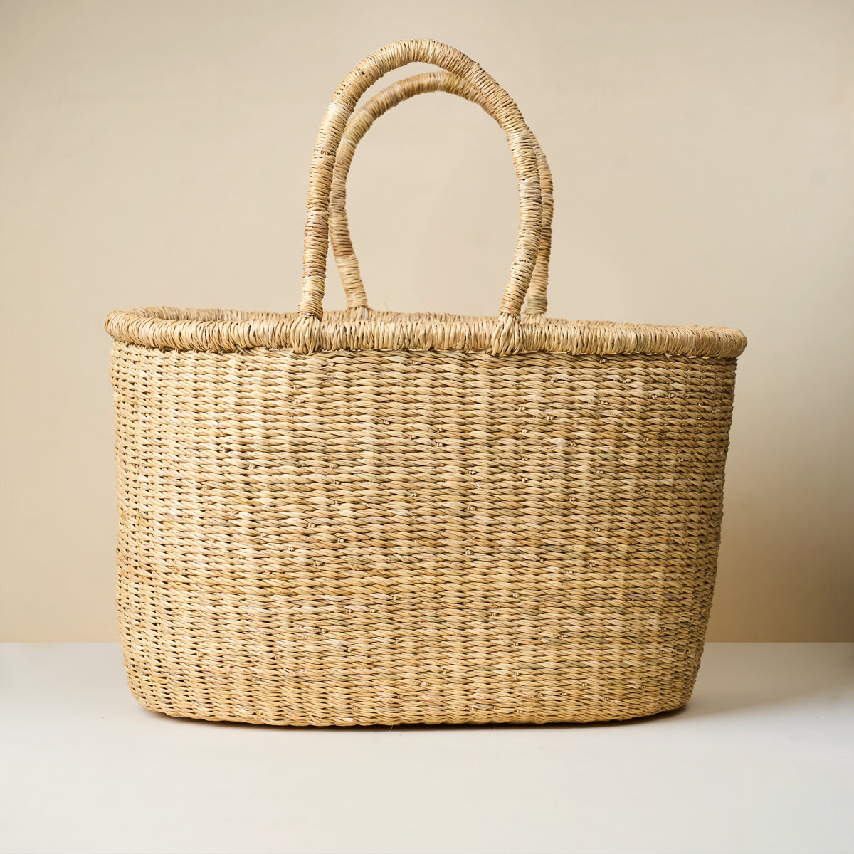 The Box Tote | Natural