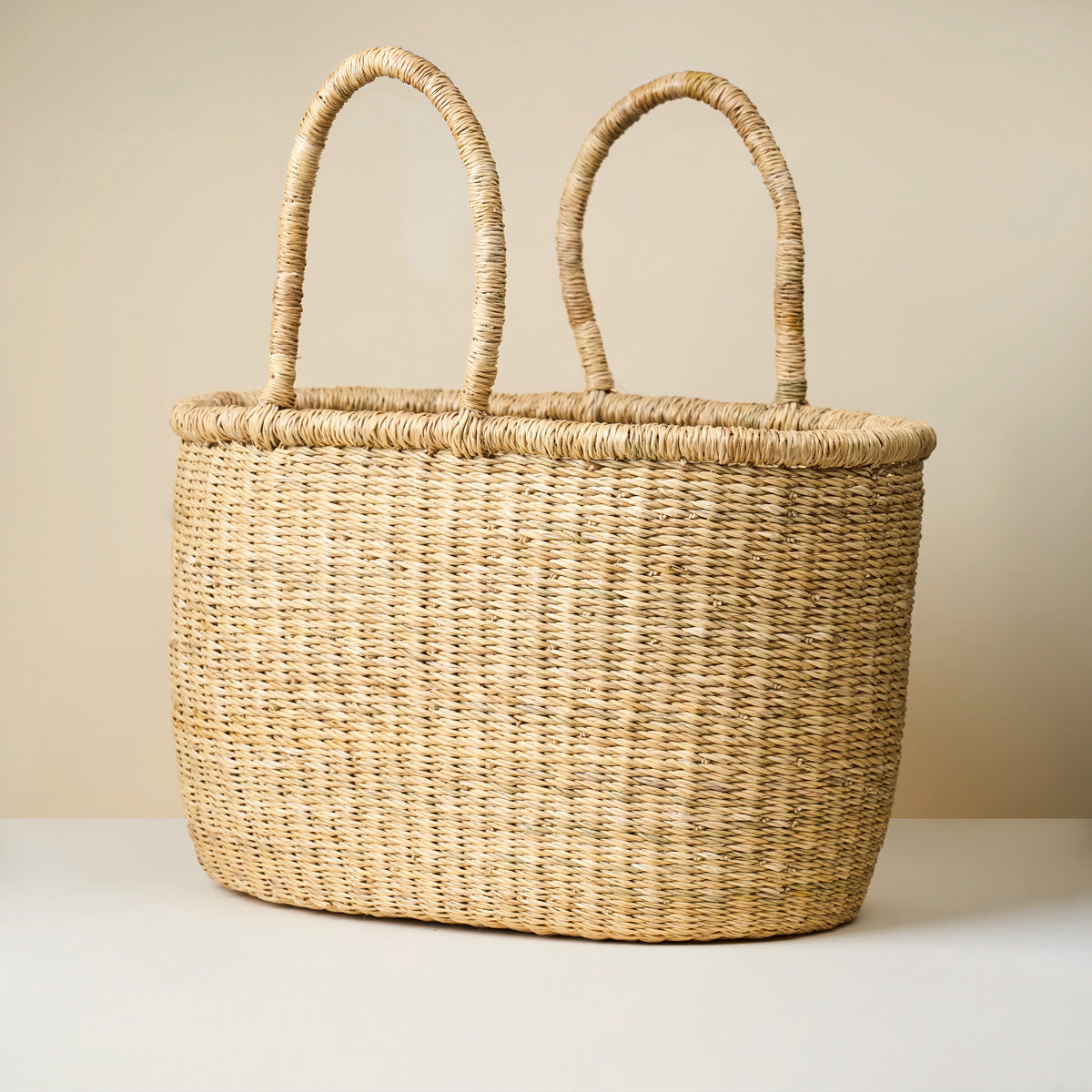 The Box Tote | Natural